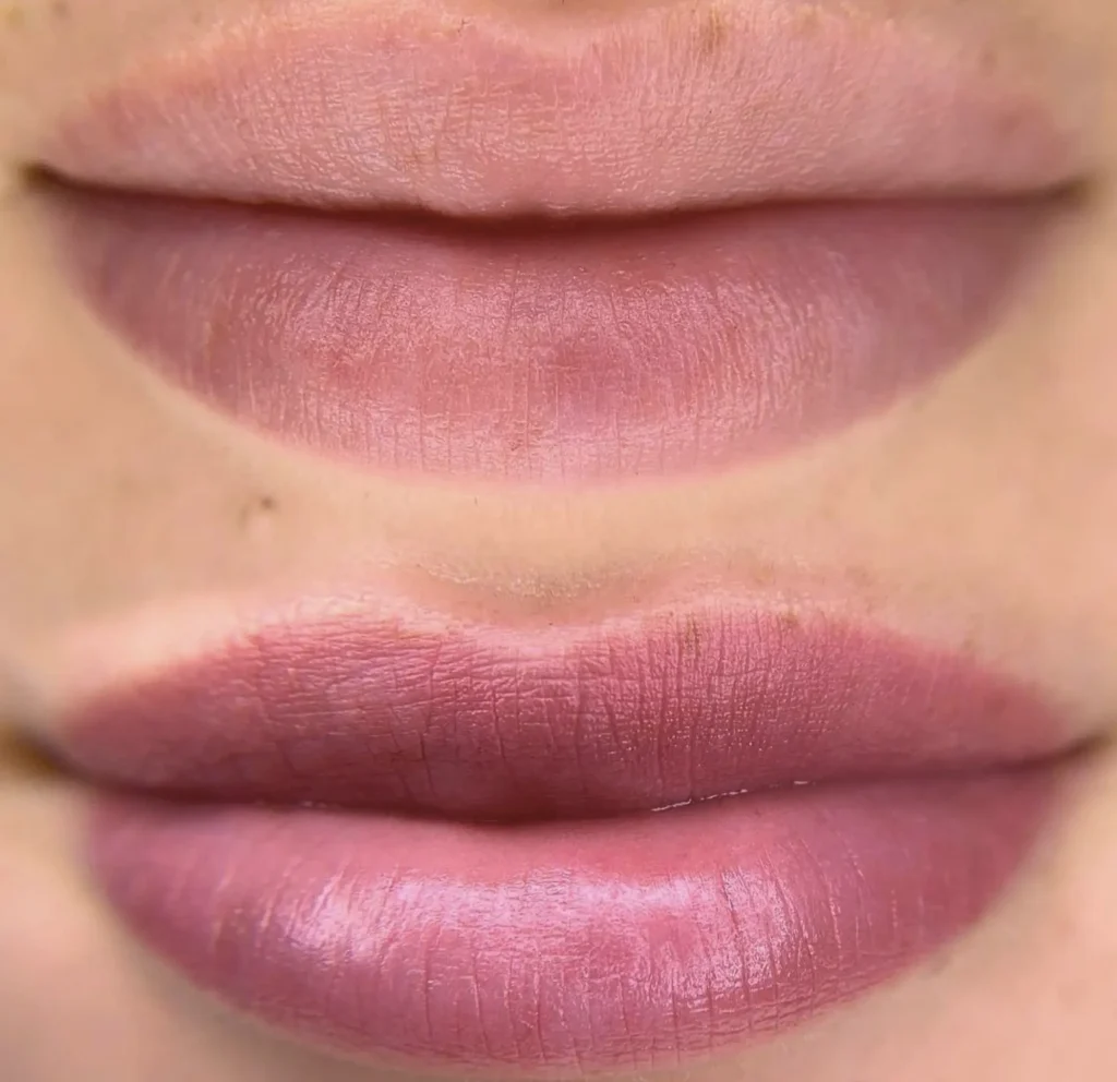 how long does it take for a lip blush tattoo to heal